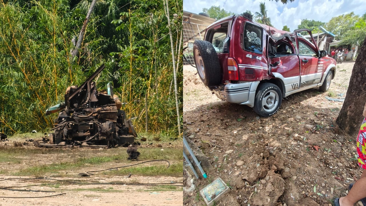 Atentado con carrobomba en Norte de Santander.