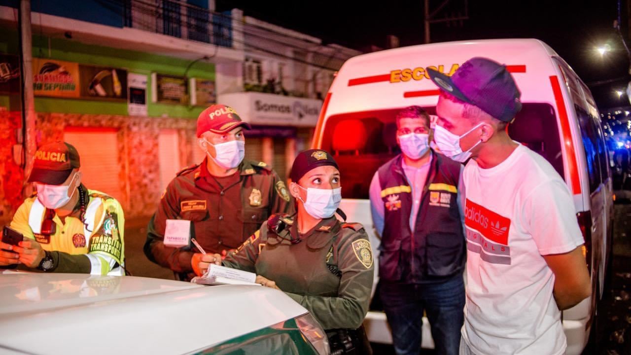 La Policía en Cúcuta ha realizado 286 comparendo a personas que han incumplido protocolo y medidas de bioseguridad.