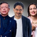 Dagoberto Quiroga, Gustavo Petro, Iván Cepeda y Carolina Corcho
