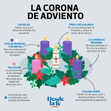 Día número cuarto de la corona de Adviento, una vela por la paz.