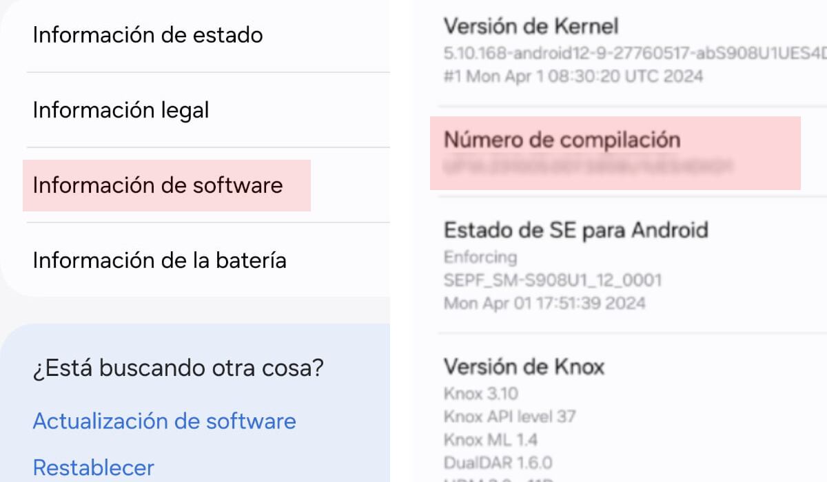 Menu Android para configurar animaciones