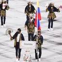 Delegación colombiana en los Juegos Olímpicos de Tokio 2020.