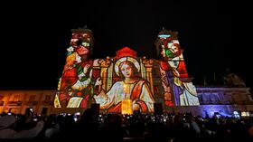 La Catedral Diocesana de Zipaquirá vuelve a ser el lienzo para el tradicional espectáculo de 'mapping' religioso