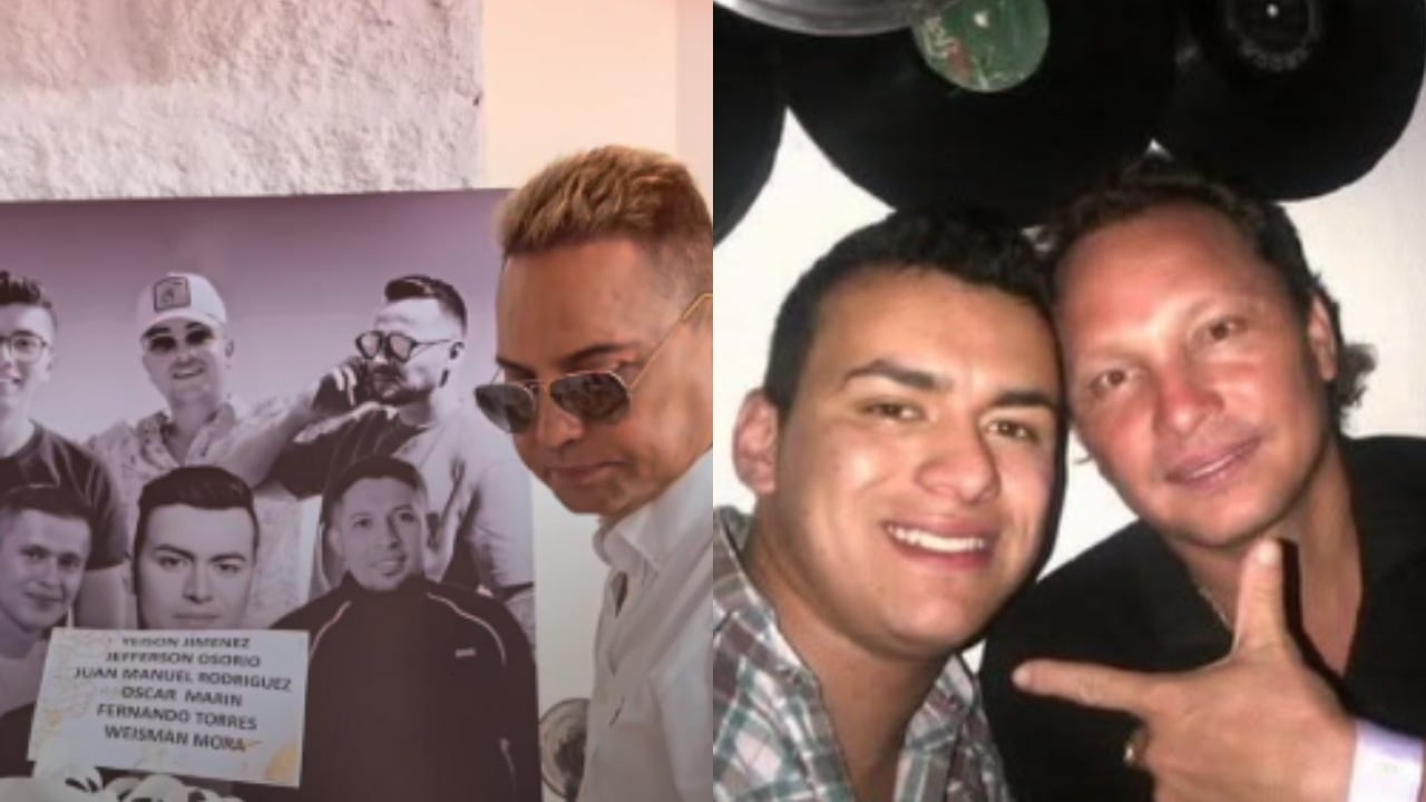 Yeison Jiménez y Giovanny Ayala