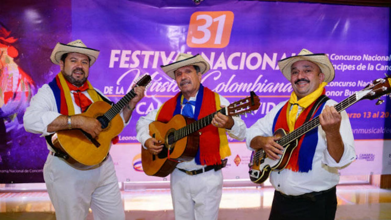 Dueto Fernando y José, participantes del Festival Nacional de la Música Colombiana 2017.