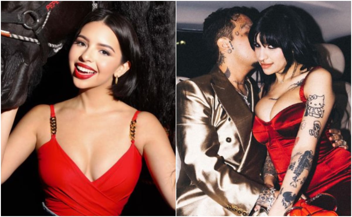 Christian Nodal y Cazzu anunciaron que se convertirían en padres y en ese momento, Ángela Aguilar se mostró emocionada por la pareja en medio de una entrevista.