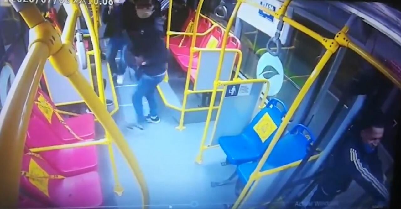 Captura de pantalla de video suministrado por la Fiscalía.