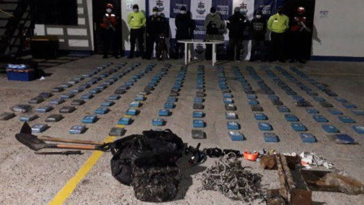 Fuerza pública incautó cargamento de cocaína en Cartagena | Noticias hoy