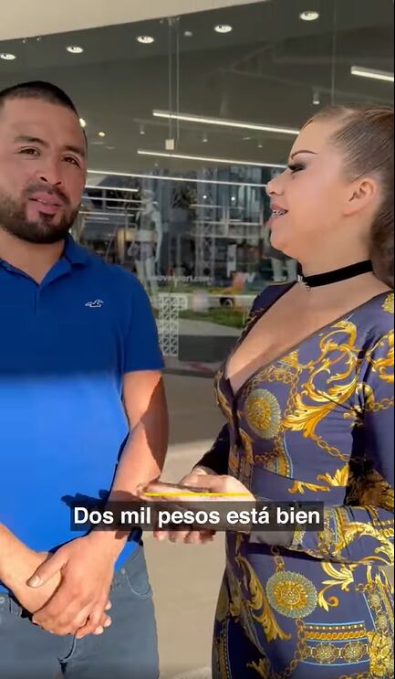 El hombre fue el que más animó a la chica a quitarse su maquillaje, para luego dejarla. Foto: Facebook Lupita Anaya.