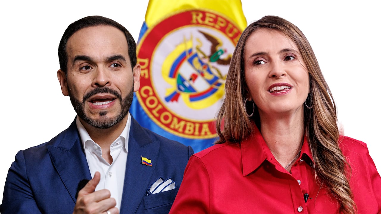 Abelardo de la Espriella y Paloma Valencia.