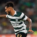 Luis Javier Suárez, delantero colombiano al servicio del Sporting Lisboa.