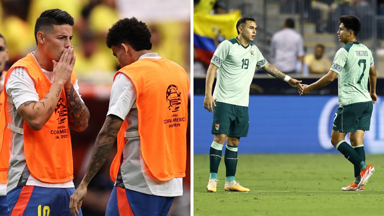 Bolivia vs. Colombia por Eliminatorias al Mundial 2026.