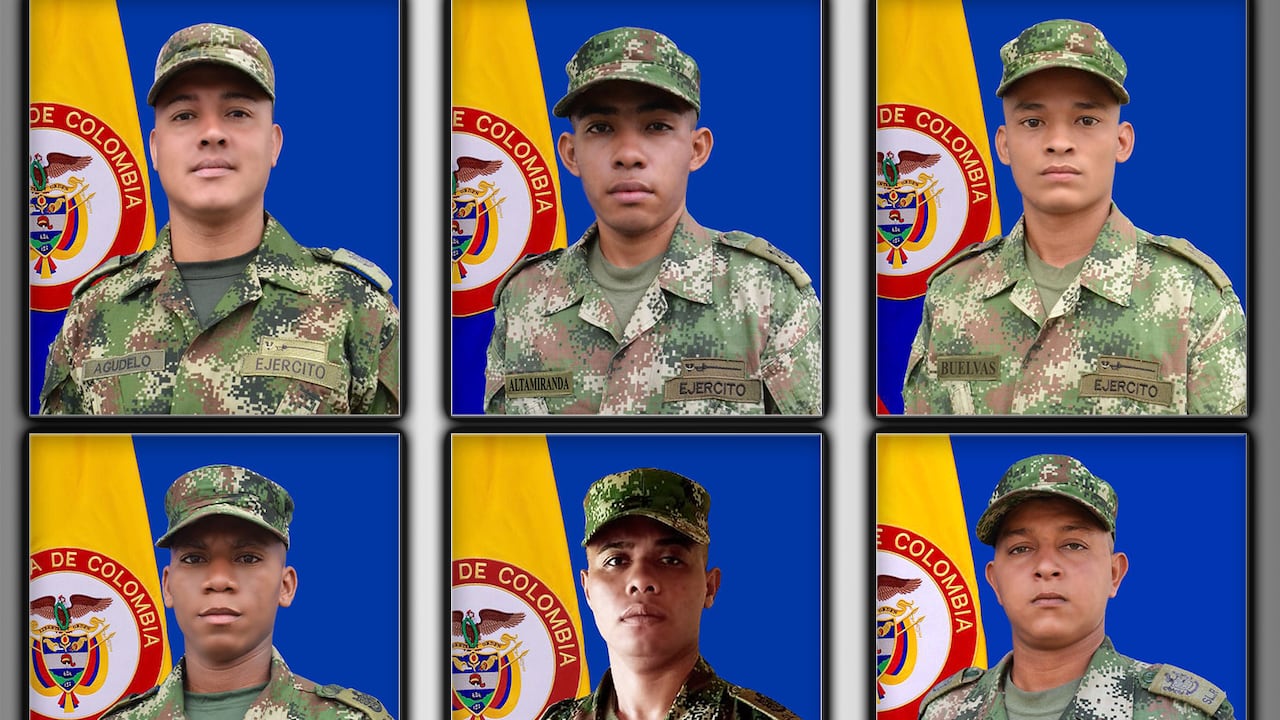 Seis Militares asesinados