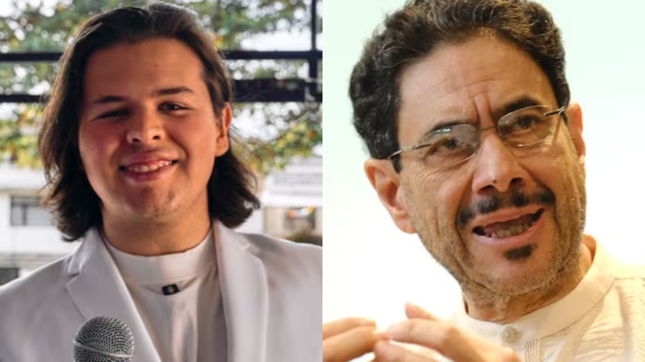 Jorge Barón Jr. e Iván Cepeda.