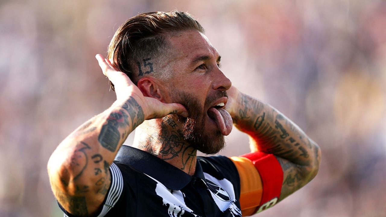 Celebración de Sergio Ramos - foto de Getty