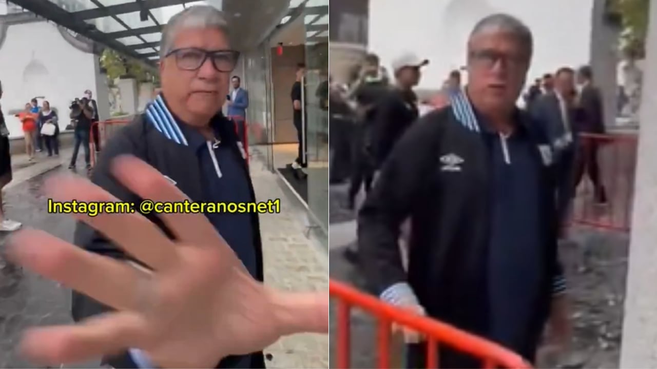 'Bolillo' Gómez no aguantó los comentarios de aficionados rivales.