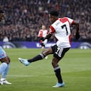 Luis Sinisterra hizo la tarea desde su rol de ataque en la Conference League