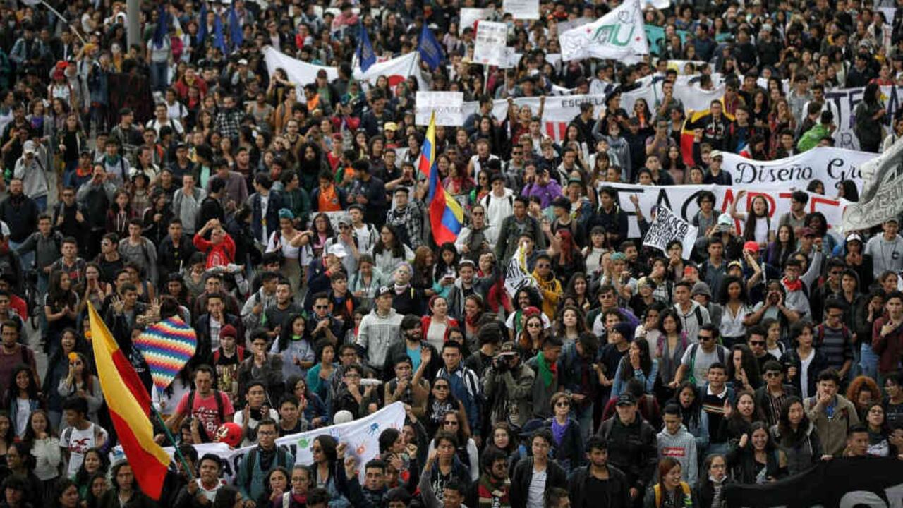Protestas estudiantiles.