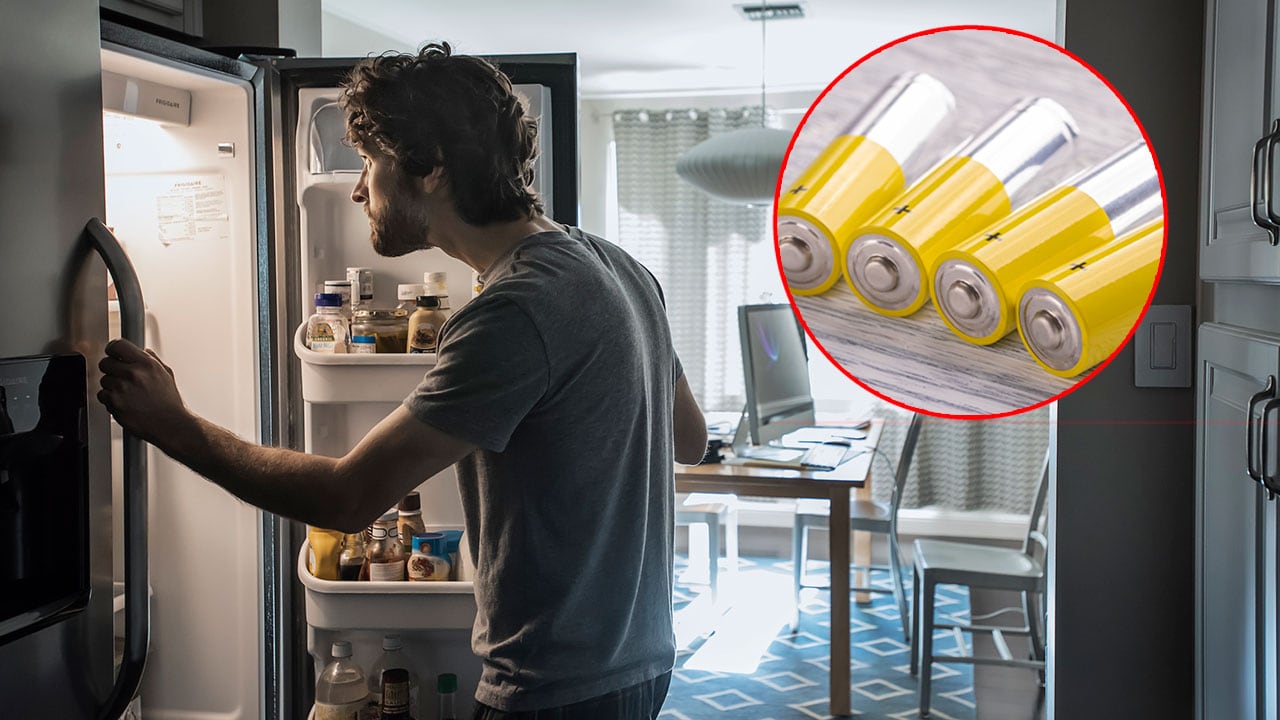 Meter pilas en la nevera es un error.