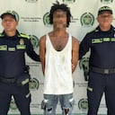 Hombre capturado por la Policía.