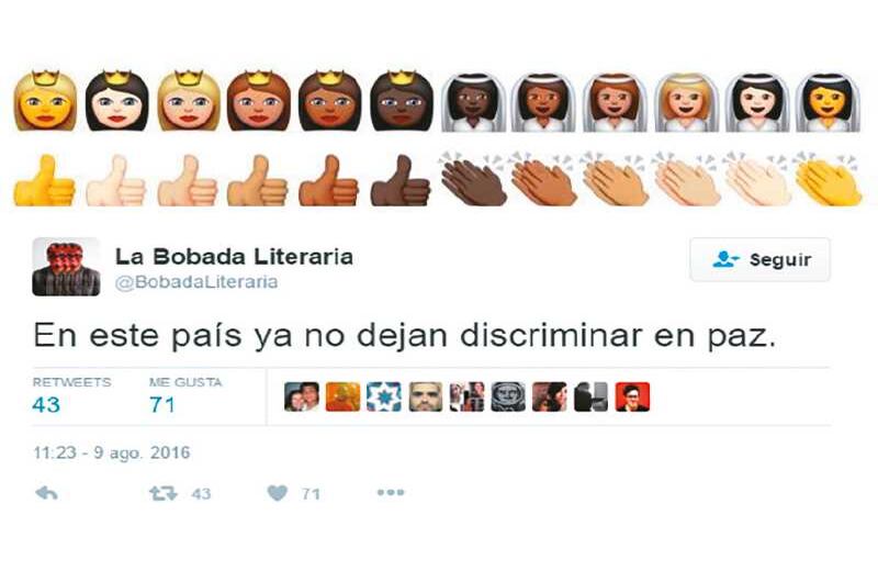 Ante tanta sensibilidad, pensar dos veces antes de hablar se volvió necesario y usar los emoticones multiculturales de WhatsApp para sentirse incluyente, una moda. Sin embargo, el humor sigue haciendo de las suyas.  