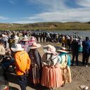 Los militares fueron atacados a piedra por la turba hasta ahogarse en el río. Foto: AFP.