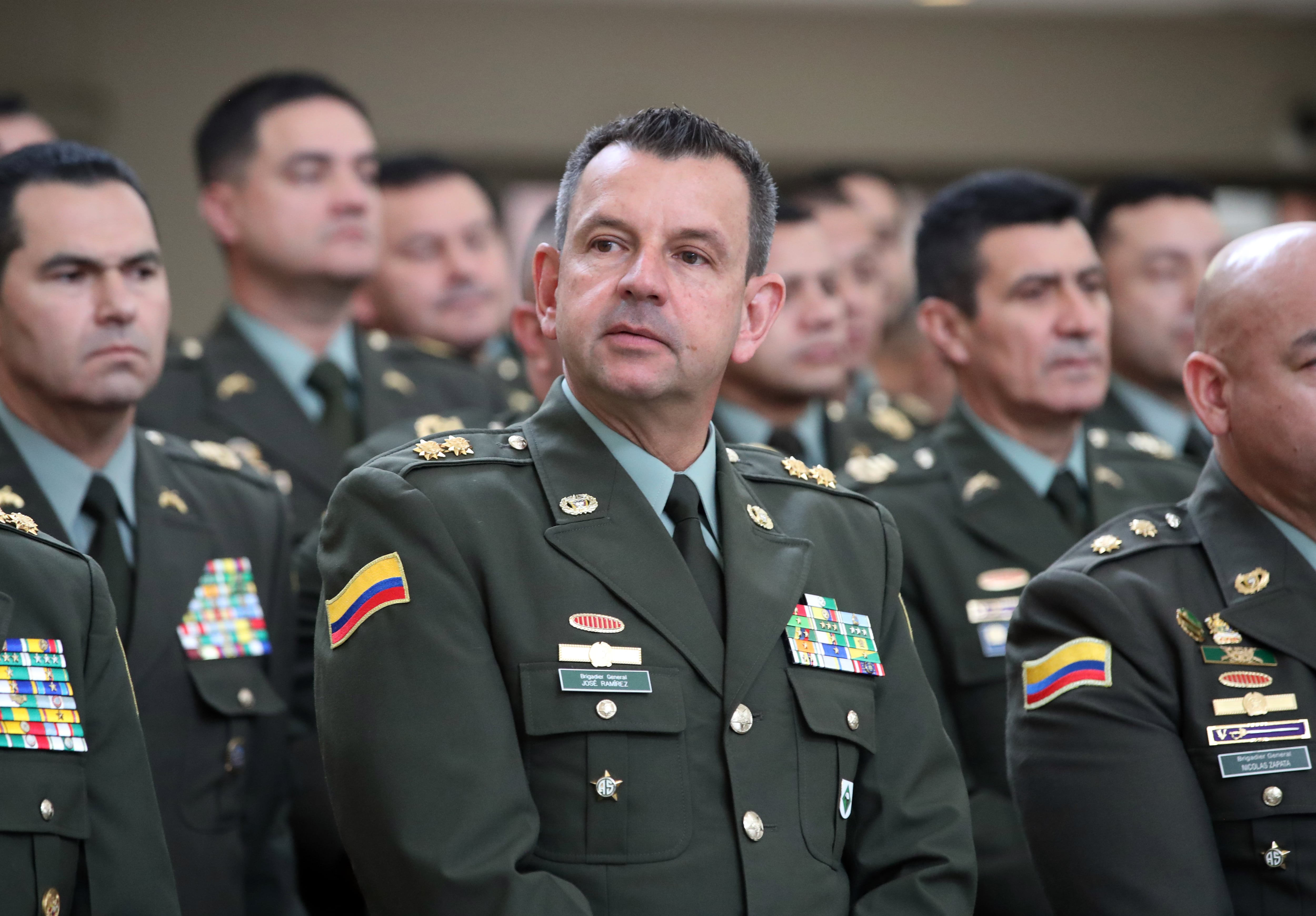 brigadier general José Luis Ramírez Hinestroza 
Cumbre  de comandantes de la Policía Nacional denominado Ofensiva Frontal contra la Criminalidad.
Bogota julio 5 del 2024
Foto Guillermo Torres Reina / Semana