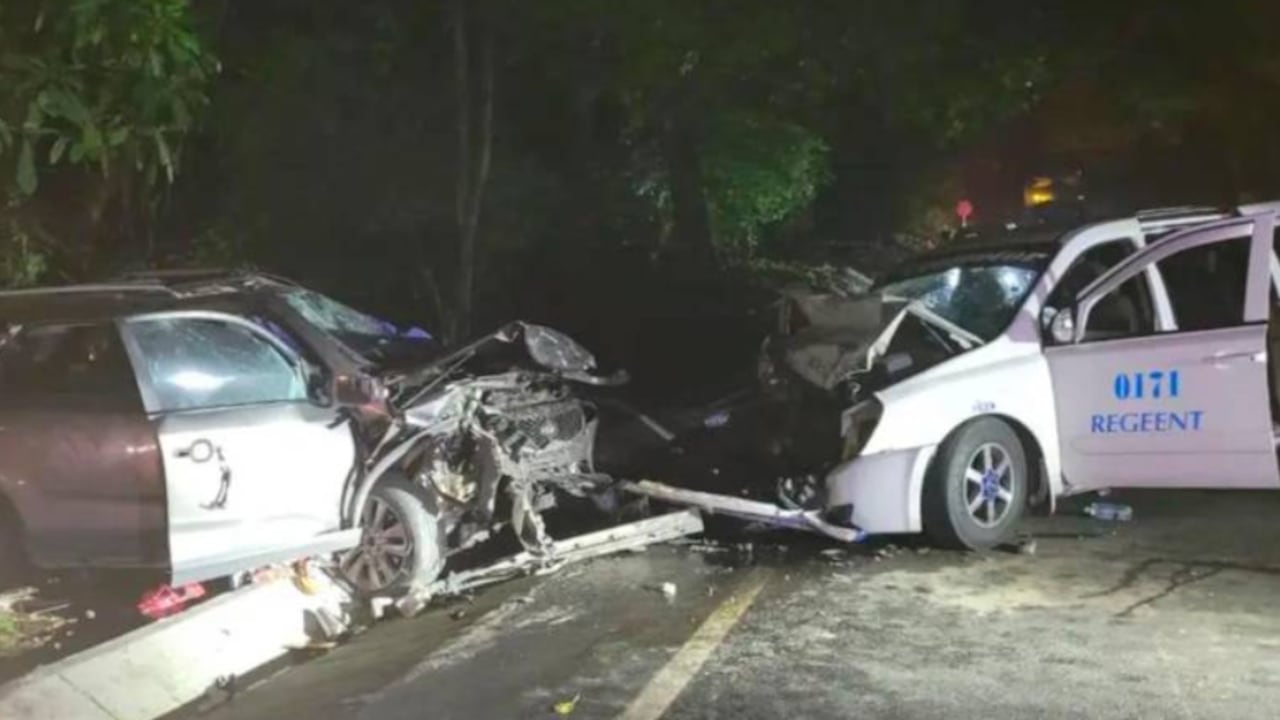 Accidente de tránsito ocurrido en las carreteras del Huila.