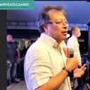 Gustavo Petro en alocución desde la isla de San Andrés en su campaña presidencial