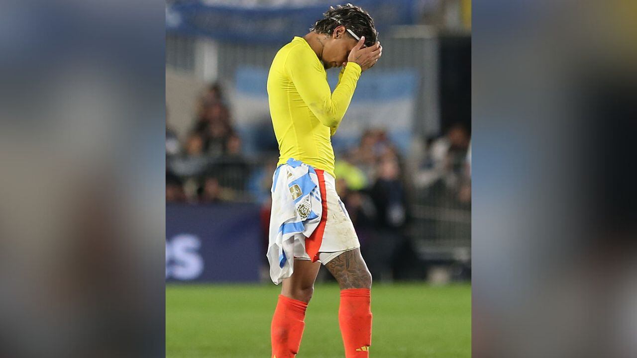 Ríos con la Selección Colombia.