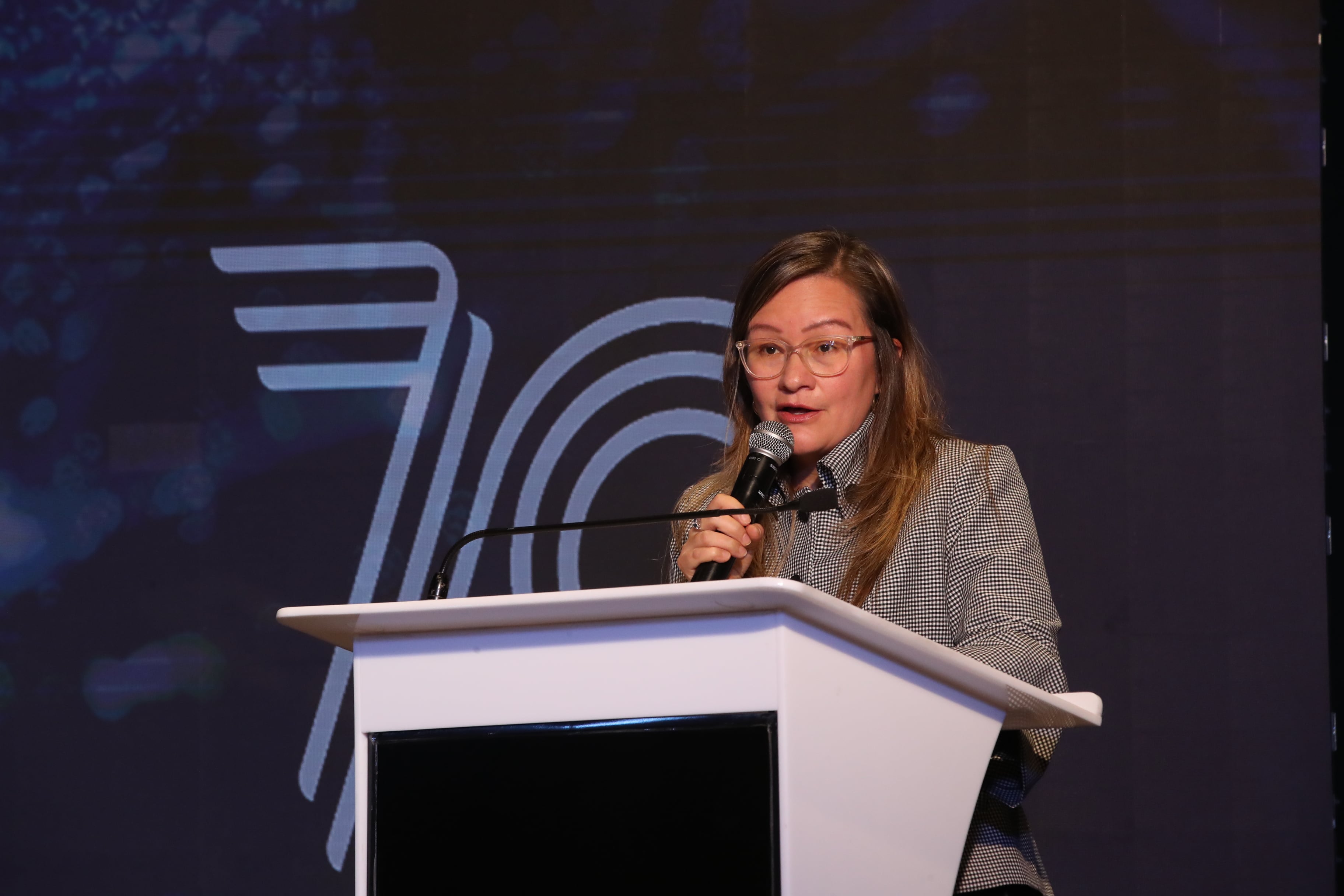 Cumbre 70 años Amcham Colombia Cielo Rusinque ministra de Comercio industria y Turismo Bogotá 23 abril 2025