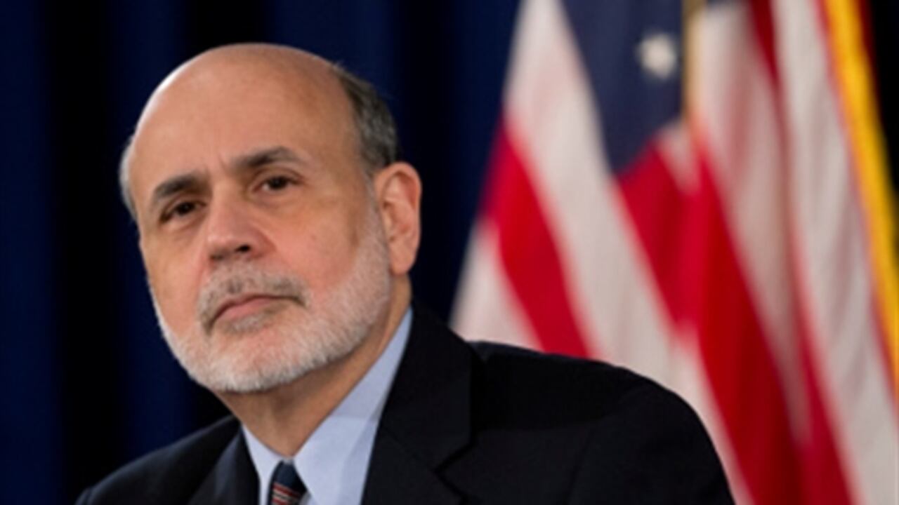 Presidente de la FED, Ben Bernanke.