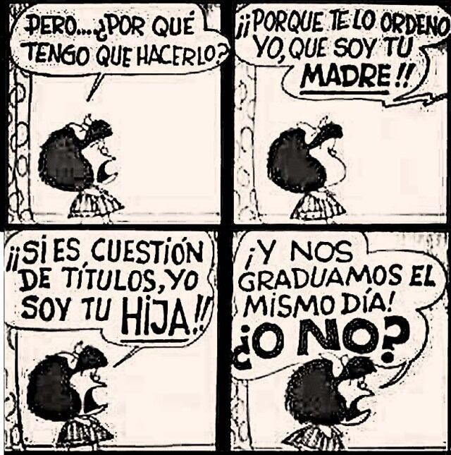 Mafalda de Quino. Cortesía de Pablito Wilson