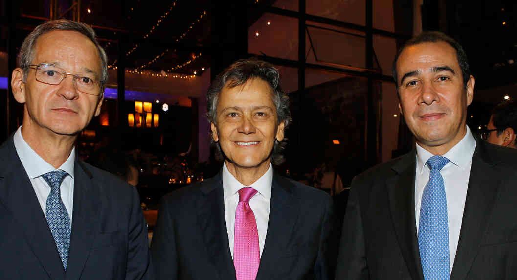 Jorge Sierra, Germán Pérez y Eduardo Loaiza.