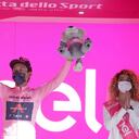 Egan Bernal, podio etapa 11, Giro de Italia 2021