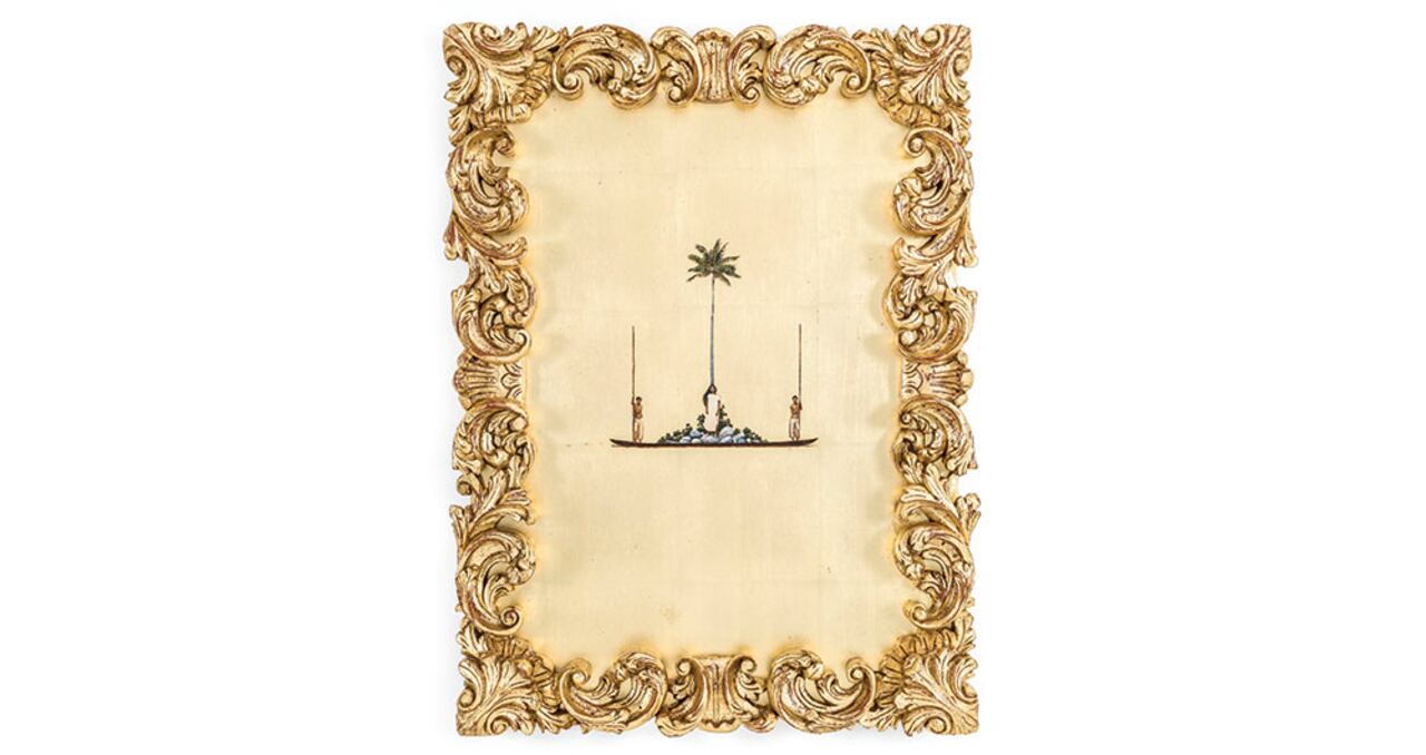 Beatriz González, 1/500, 1992, serigrafía sobre papel, 20x25 cm. Casas Riegner.