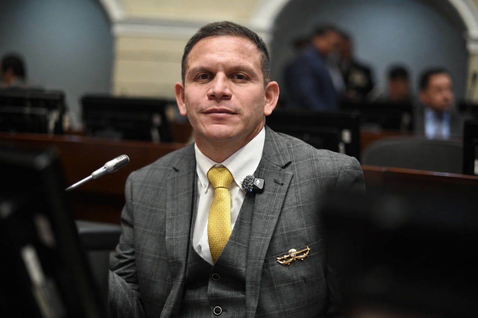 Germán Rodríguez, senador del Movimiento de Salvación Nacional