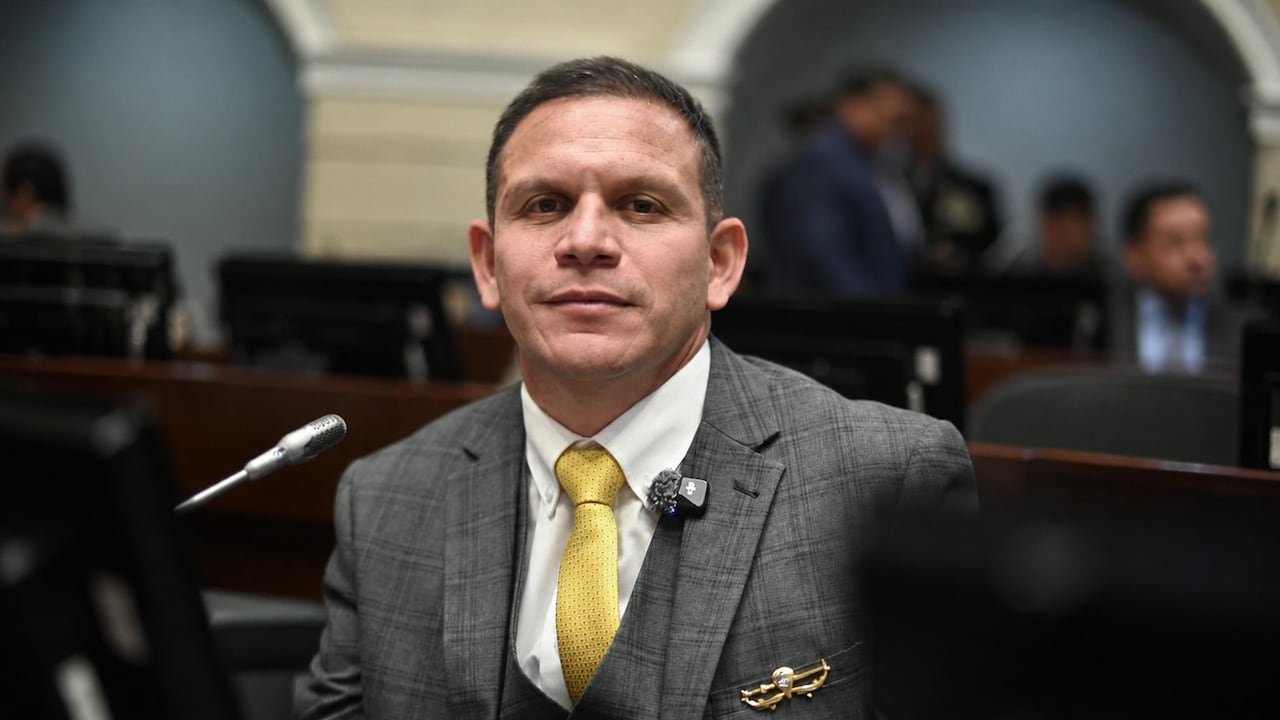 Germán Rodríguez, senador del Movimiento de Salvación Nacional.