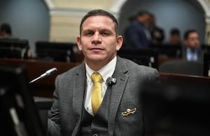 Germán Rodríguez, senador del Movimiento de Salvación Nacional