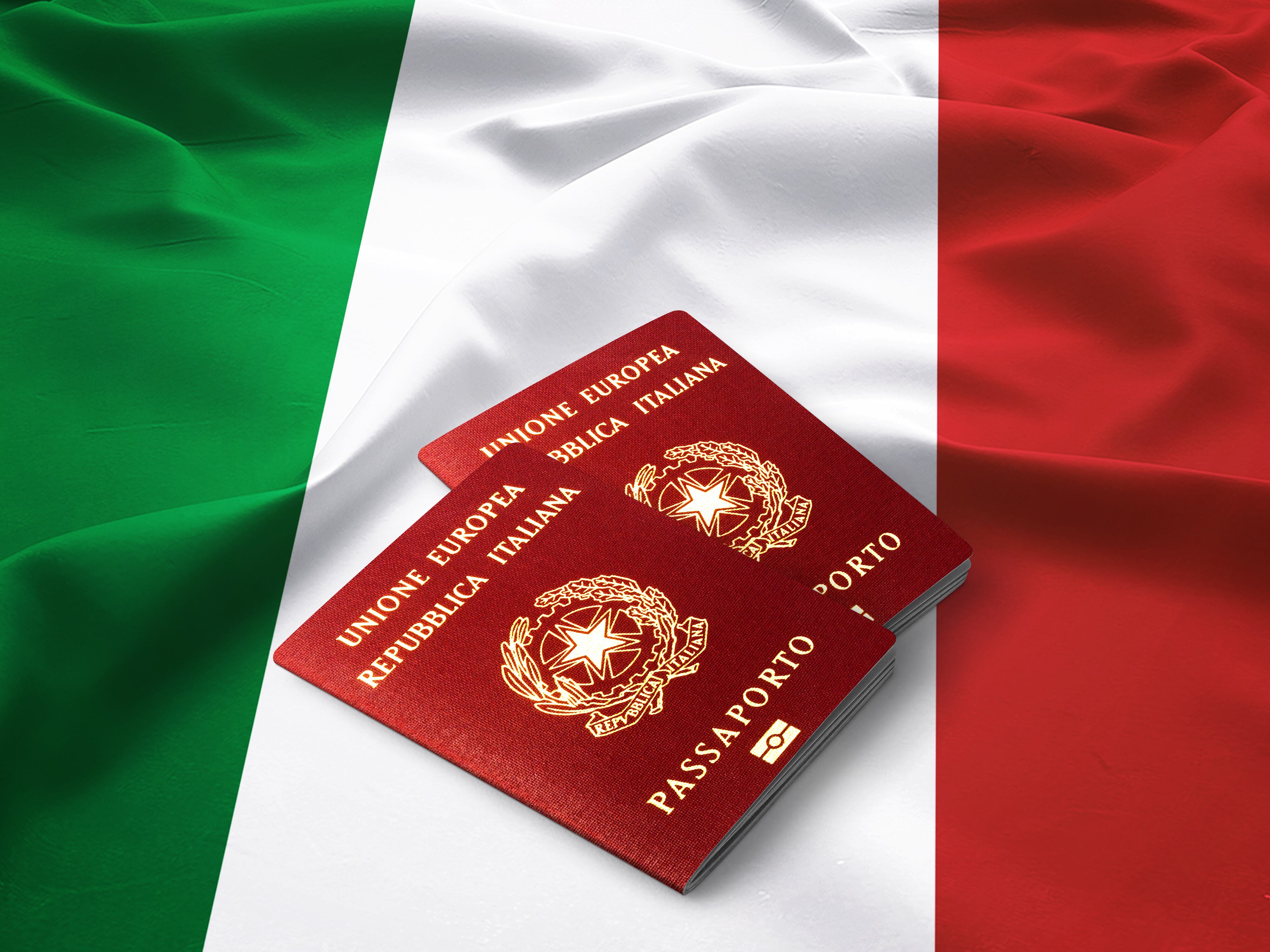 Pasaporte italiano