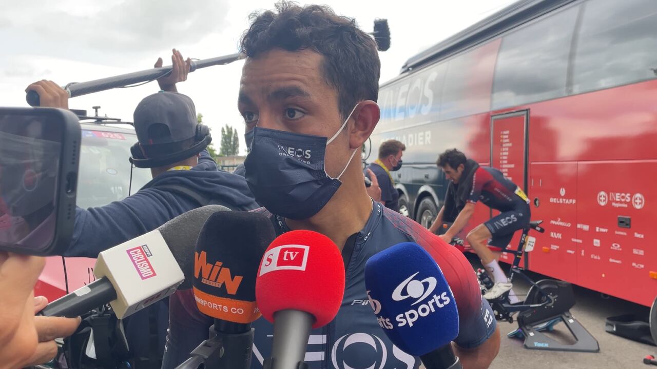 Daniel Martínez analizó su desempeño en la etapa 6 del Tour de Francia 2022