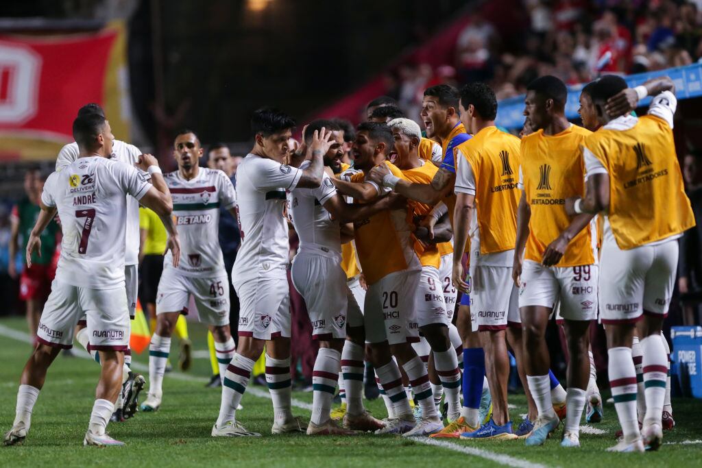Fluminense rescató el empate en Argentina