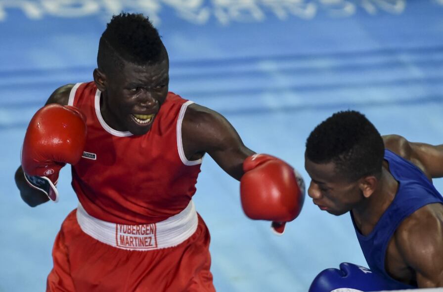 l medallista olímpico en Río 2016 Yuberjen Martínez se convirtió en el único boxeador colombiano clasificado a los cuartos de final del XXI Campeonato Mundial Masculino AIBA