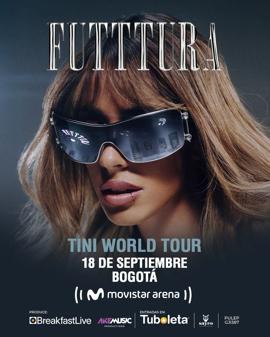 Tini confirma concierto en Bogotá para 2026
