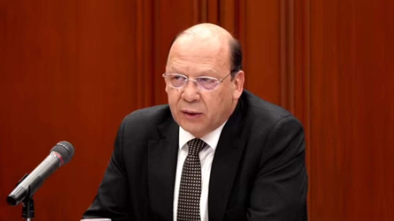 Germán Ávila, ministro de Hacienda.