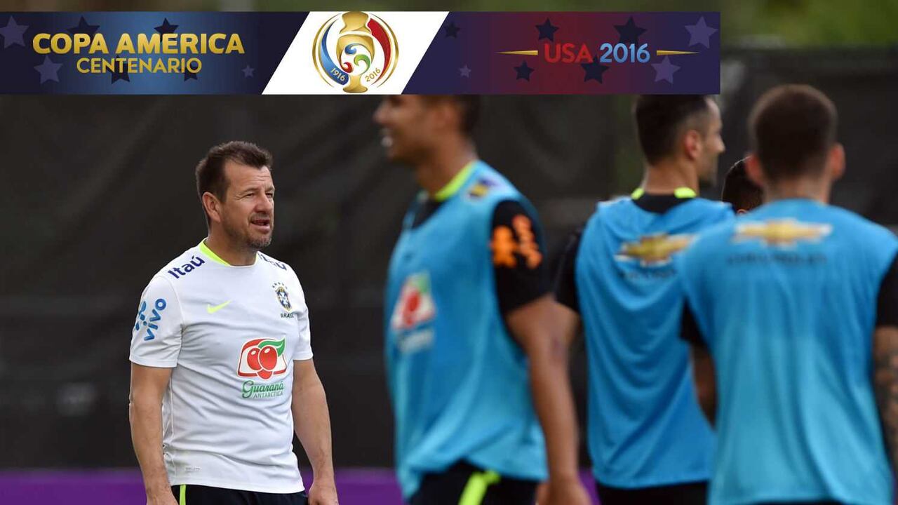 Dunga, entrenador de Brasil.