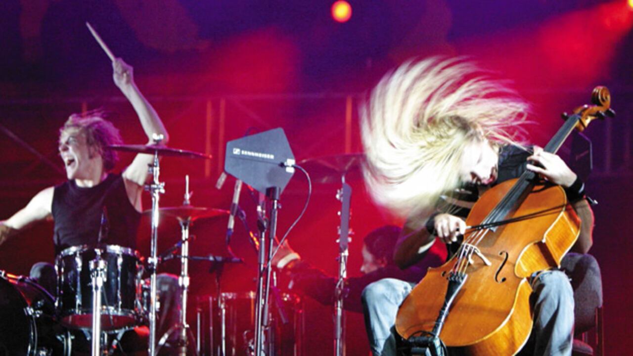 Apocalyptica tocó en Rock al parque en 2005.