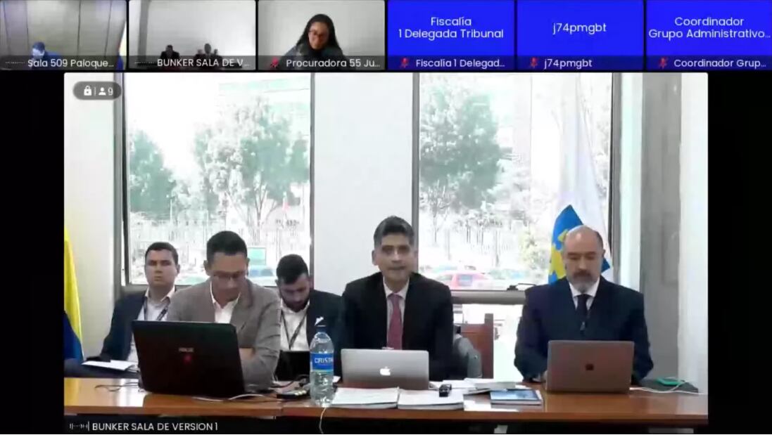 Audiencia de legalización de captura de Nicolás Petro