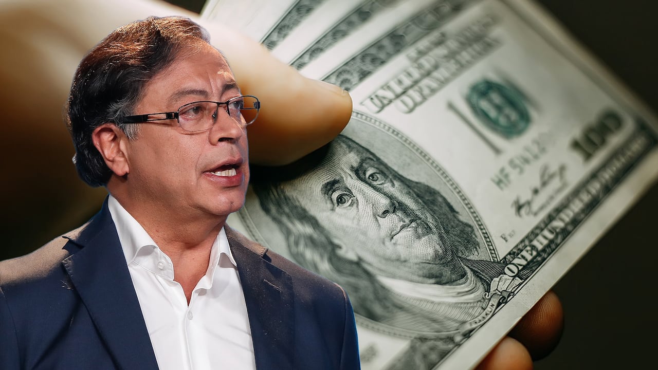 Gustavo Petro y el dólar.