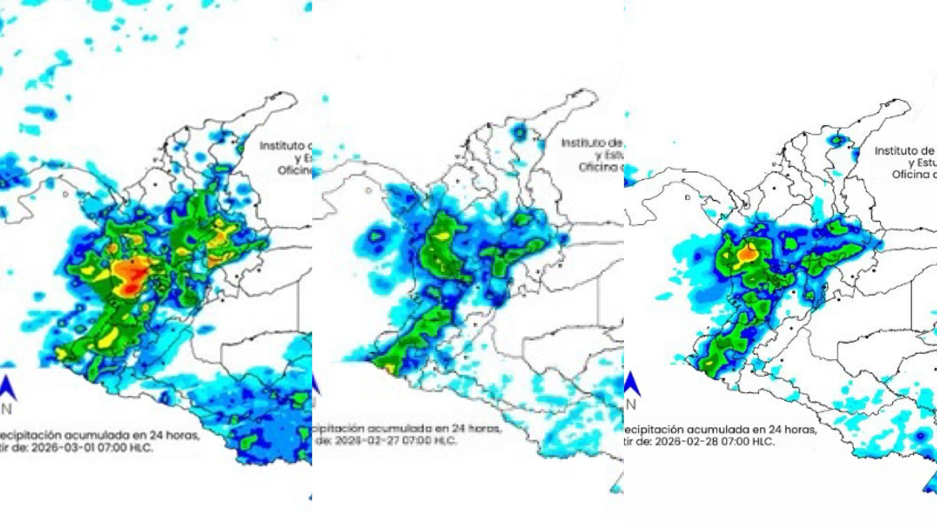 Así estará el clima en Colombia.